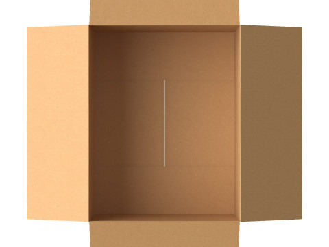 Amazon Box 2B PBR 09 Modelo 3D