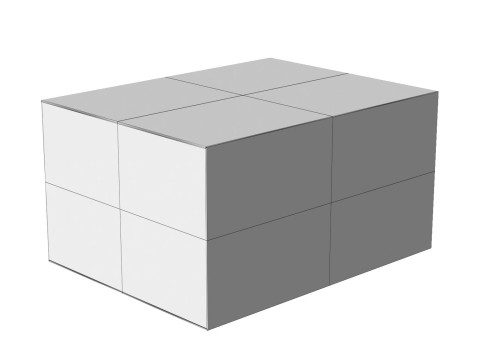 Amazon Box 2B PBR 09 Modelo 3D