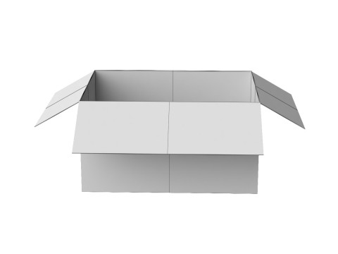 Amazon Box 2B PBR 09 Modelo 3D