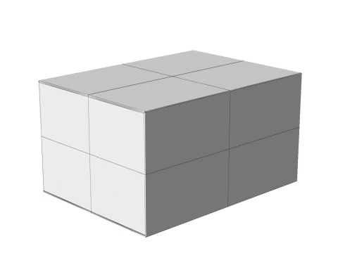 Amazon Box 2A PBR 10 3D Model