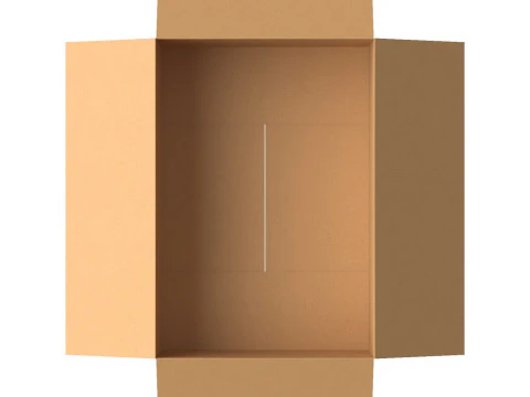 Amazon Box 1K PBR 11 3D Model