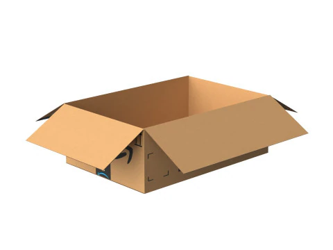 Amazon Box 1K PBR 11 3D Model
