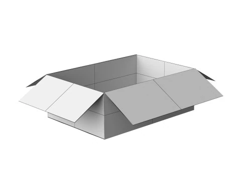 Amazon Box 1K PBR 11 3D Model