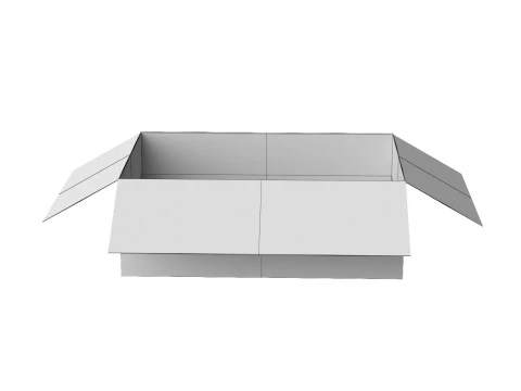 Amazon Box 1K PBR 11 3D Model