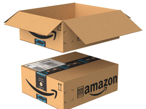 Amazon Box 1H PBR 12 Modèle 3D