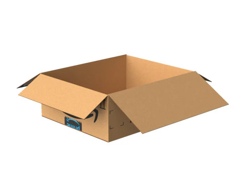 Amazon Box 1H PBR 12 3D Model