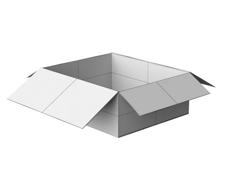 Amazon Box 1H PBR 12 3D Model