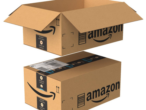 Amazon Box 1G PBR 13 3D Model
