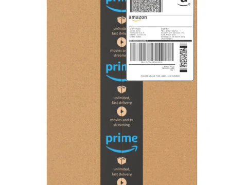Amazon Box 1G PBR 13 3D Model