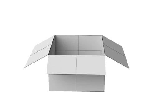 Amazon Box 1G PBR 13 3D Model