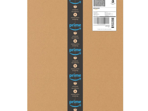 Amazon Box 1E PBR 14 3D Model