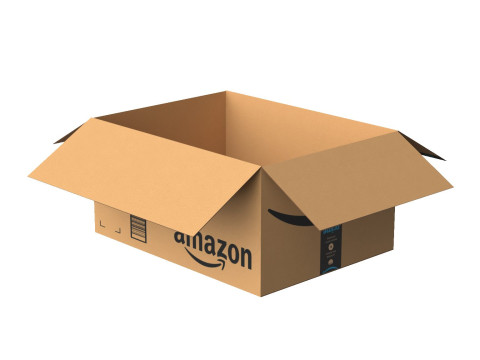 Amazon Box 1E PBR 14 3D Model
