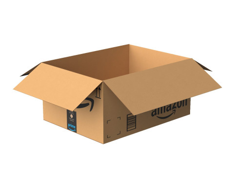 Amazon Box 1E PBR 14 3D Model