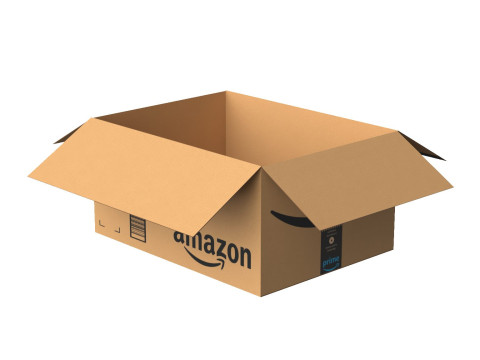 Amazon Box 1E PBR 14 3D Model