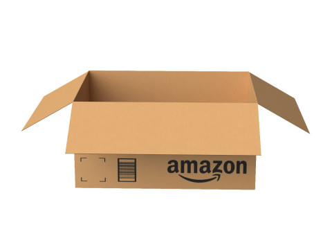Amazon Box 1E PBR 14 3D Model