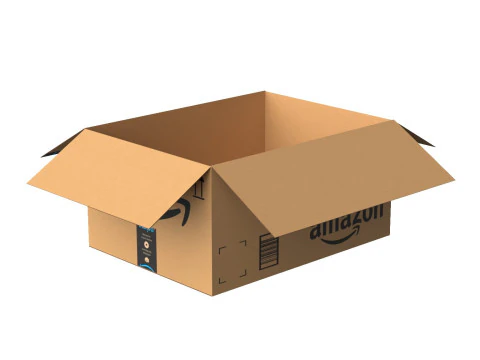 Amazon Box 1E PBR 14 3D Model