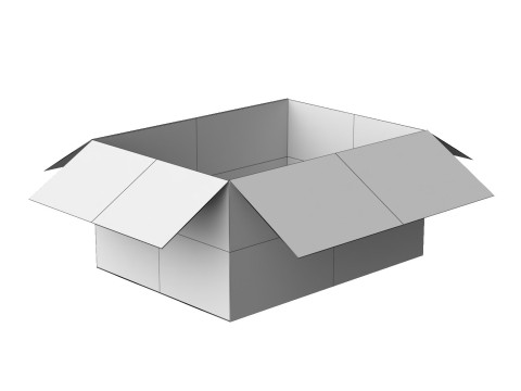 Amazon Box 1E PBR 14 3D Model