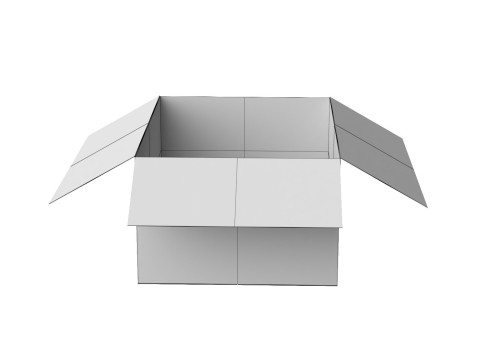 Amazon Box 1E PBR 14 3D Model
