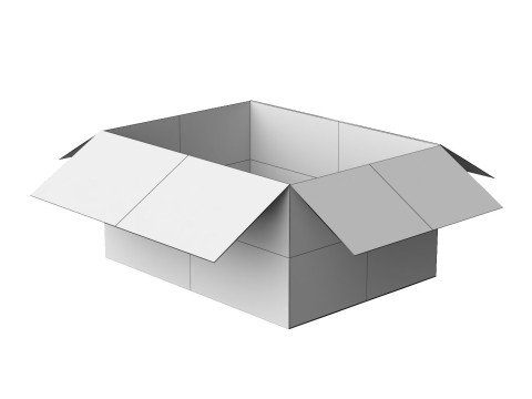 Amazon Box 1E PBR 14 3D Model