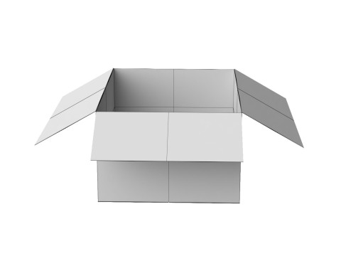 Amazon Box 1E PBR 14 3D Model