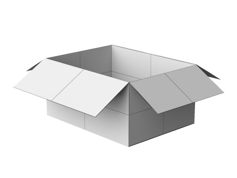 Amazon Box 1E PBR 14 3D Model