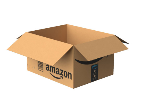 Amazon Box 1D PBR 15 Modèle 3D