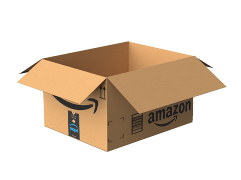 Amazon Box 1D PBR 15 Modèle 3D