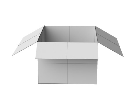 Amazon Box 1D PBR 15 Modèle 3D