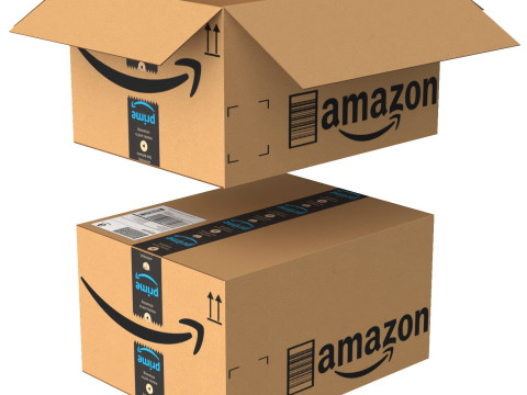Amazon Box 1C PBR 16 3D 模型