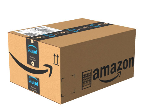 Amazon Box 1B PBR 17 3D Model