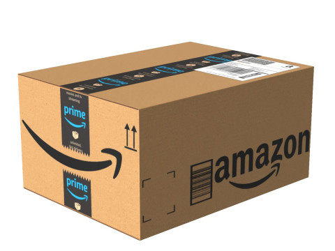 Amazon Box 1B PBR 17 3D Model