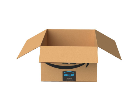 Amazon Box 1B PBR 17 3D Model