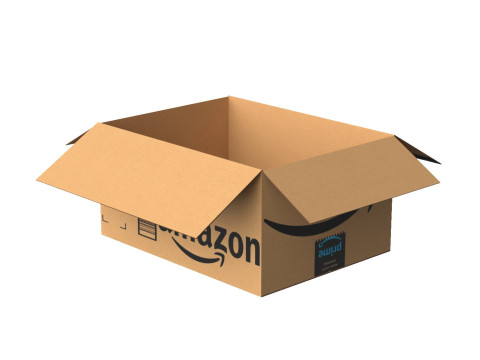 Amazon Box 1B PBR 17 3D Model