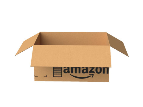 Amazon Box 1B PBR 17 3D Model