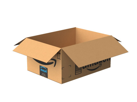 Amazon Box 1B PBR 17 3D Model