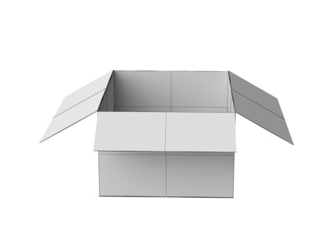 Amazon Box 1B PBR 17 3D Model