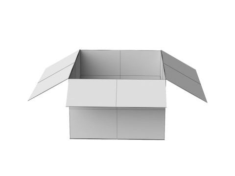Amazon Box 1B PBR 17 3D Model