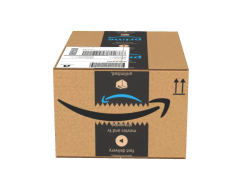 Amazon Box 1A PBR 18 3D Model