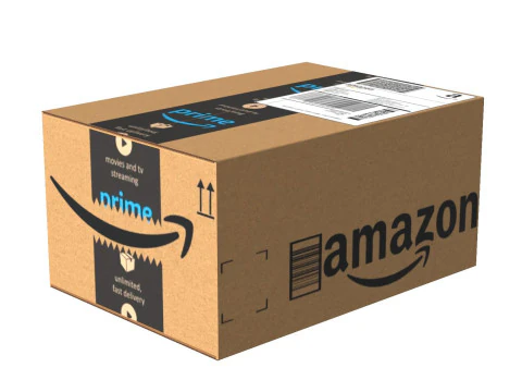 Amazon Box 1A PBR 18 3D Model