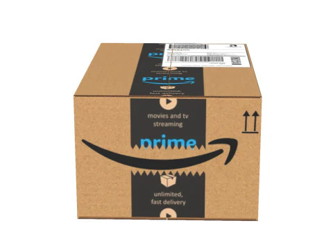 Amazon Box 1A PBR 18 3D Model