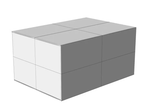 Amazon Box 1A PBR 18 3D Model
