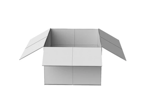 Amazon Box 1A PBR 18 3D Model