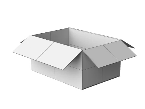 Amazon Box 1A PBR 18 3D Model