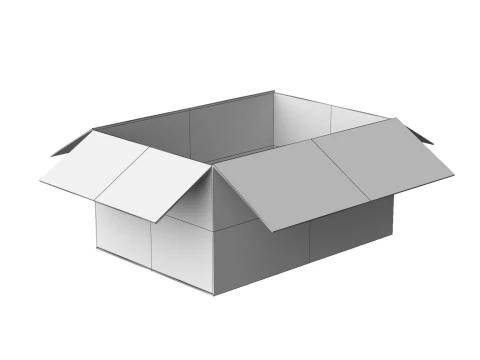 Amazon Box 1A PBR 18 3D Model