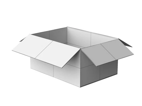 Amazon Box 1A PBR 18 3D Model