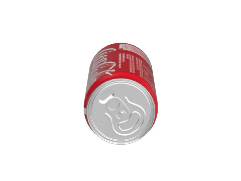 Coca Cola Drink Can Sleek 270 ml 05 3D Model