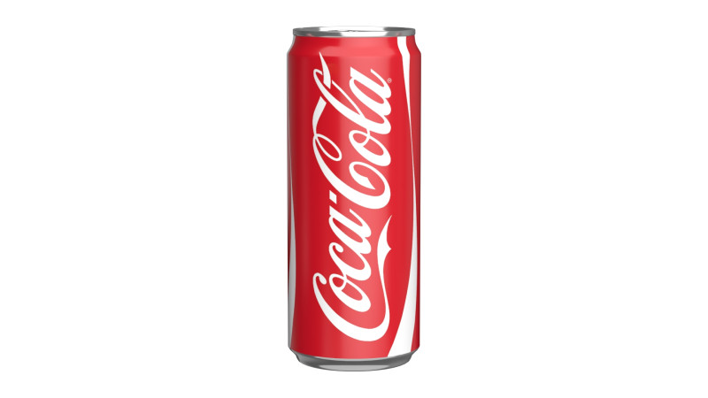 Coca Cola Drink Can Sleek 310ml 06 Modelo 3D .c4d .max .obj .3ds .fbx .stl .blend 