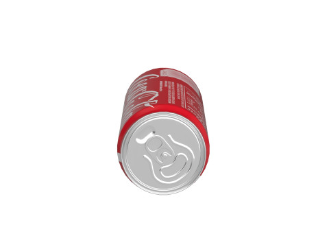 Coca Cola Drink Can Sleek 310ml 06 Modelo 3D