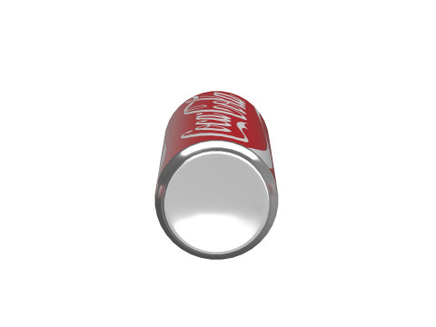 Coca Cola Drink Can Sleek 310ml 06 Modelo 3D