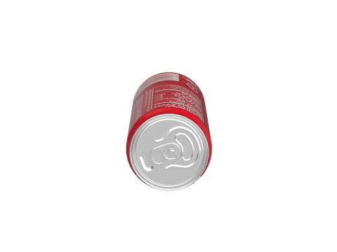 Coca Cola Drink Can Sleek 355ml 08 Modelo 3D